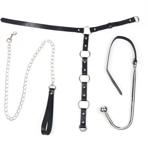 Anal with and Leash Collar Kinky EverydayUse Hook 5853 0110